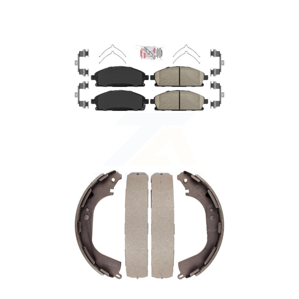Transit Auto KNN-100279 Disc Brake Pad for 1996-2004 Nissan Pathfinder, INFINITI QX4 - Front and Rear