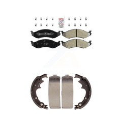 Transit Auto KNN-100283 Disc Brake Pad for 1990-2000 Jeep Cherokee, Jeep Wrangler and More - Front and Rear