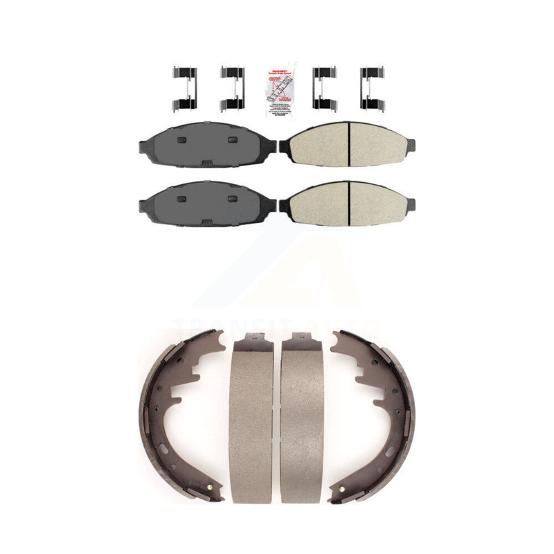 Transit Auto KNN-100285 Disc Brake Pad for 2003-2005 Lincoln Town Car - Front and Rear