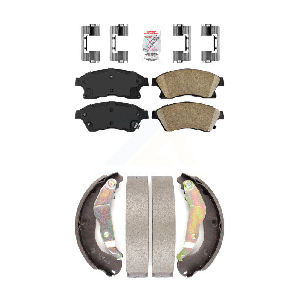 Transit Auto KNN-100289 Disc Brake Pad for 2012-2017 Chevrolet Sonic - Front and Rear