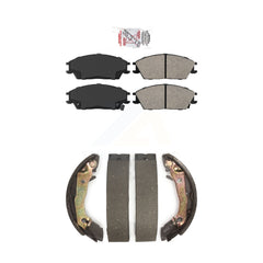 Transit Auto KNN-100293 Disc Brake Pad for 1990-2002 Hyundai Accent, Hyundai Excel and More - Front and Rear