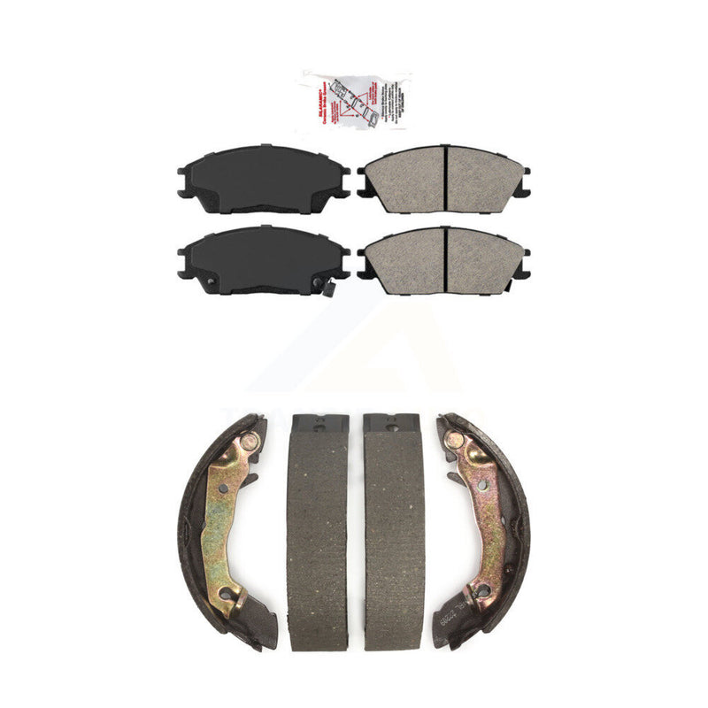 Transit Auto KNN-100293 Disc Brake Pad for 1990-2002 Hyundai Accent, Hyundai Excel and More - Front and Rear