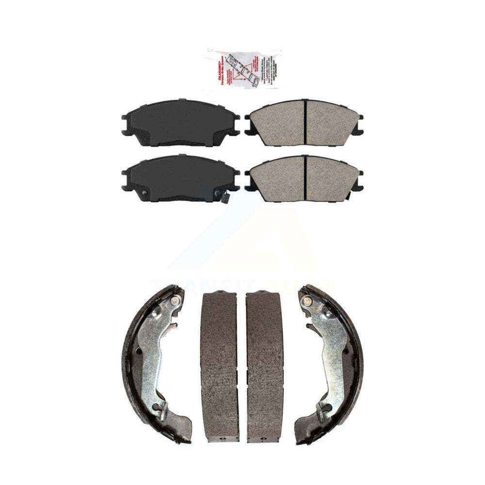 Transit Auto KNN-100294 Disc Brake Pad for 2003-2005 Hyundai Accent - Front and Rear