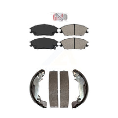 Transit Auto KNN-100294 Disc Brake Pad for 2003-2005 Hyundai Accent - Front and Rear