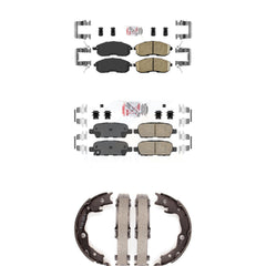 Transit Auto KNN-100299 Disc Brake Pad for 2007-2012 Nissan Sentra - Front and Rear