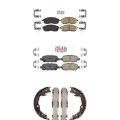 Transit Auto KNN-100302 Disc Brake Pad for 2007-2012 Nissan Sentra - Front and Rear