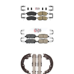 Transit Auto KNN-100303 Disc Brake Pad for 2007-2012 Nissan Sentra - Front and Rear