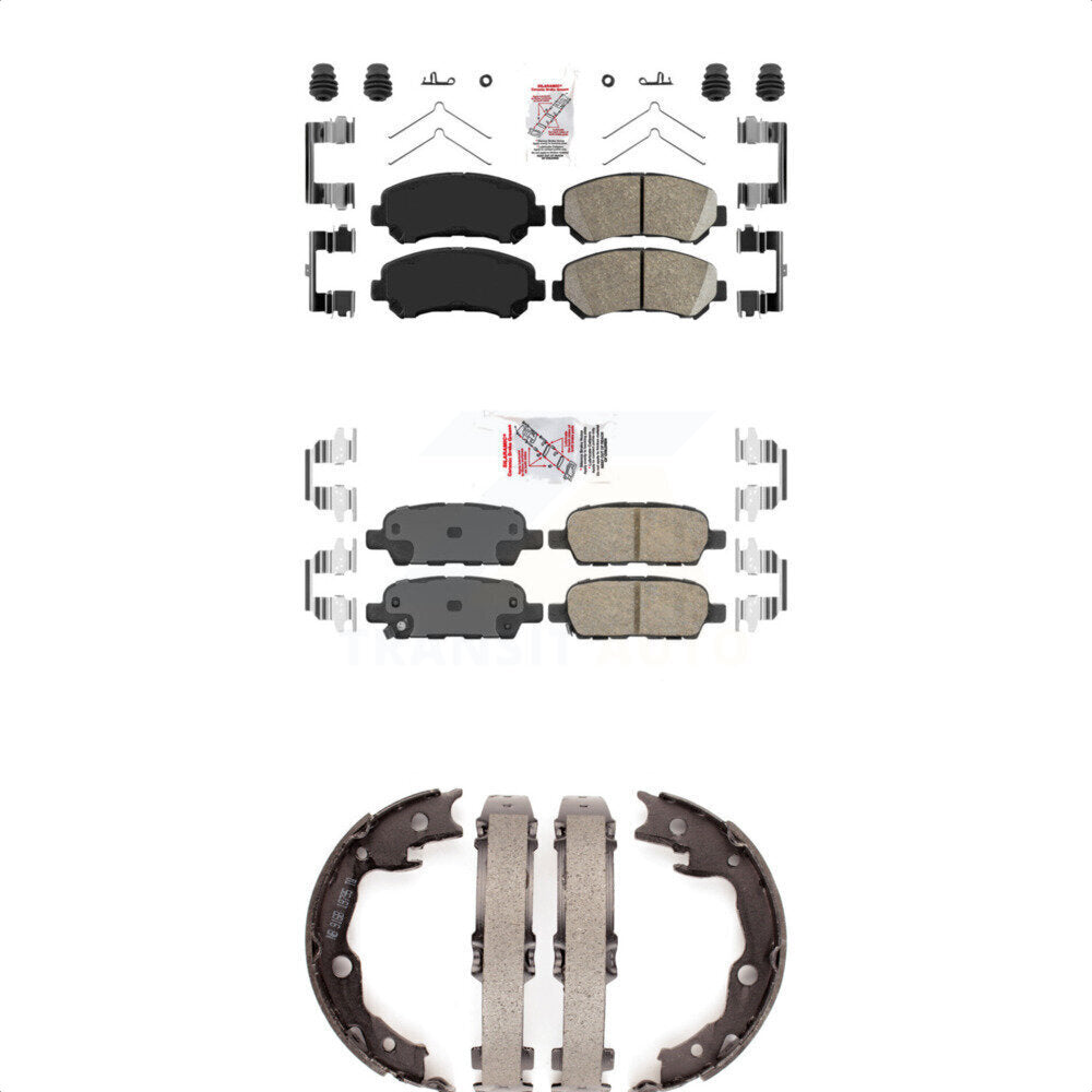 Transit Auto KNN-100304 Disc Brake Pad for 2007-2012 Nissan Sentra - Front and Rear