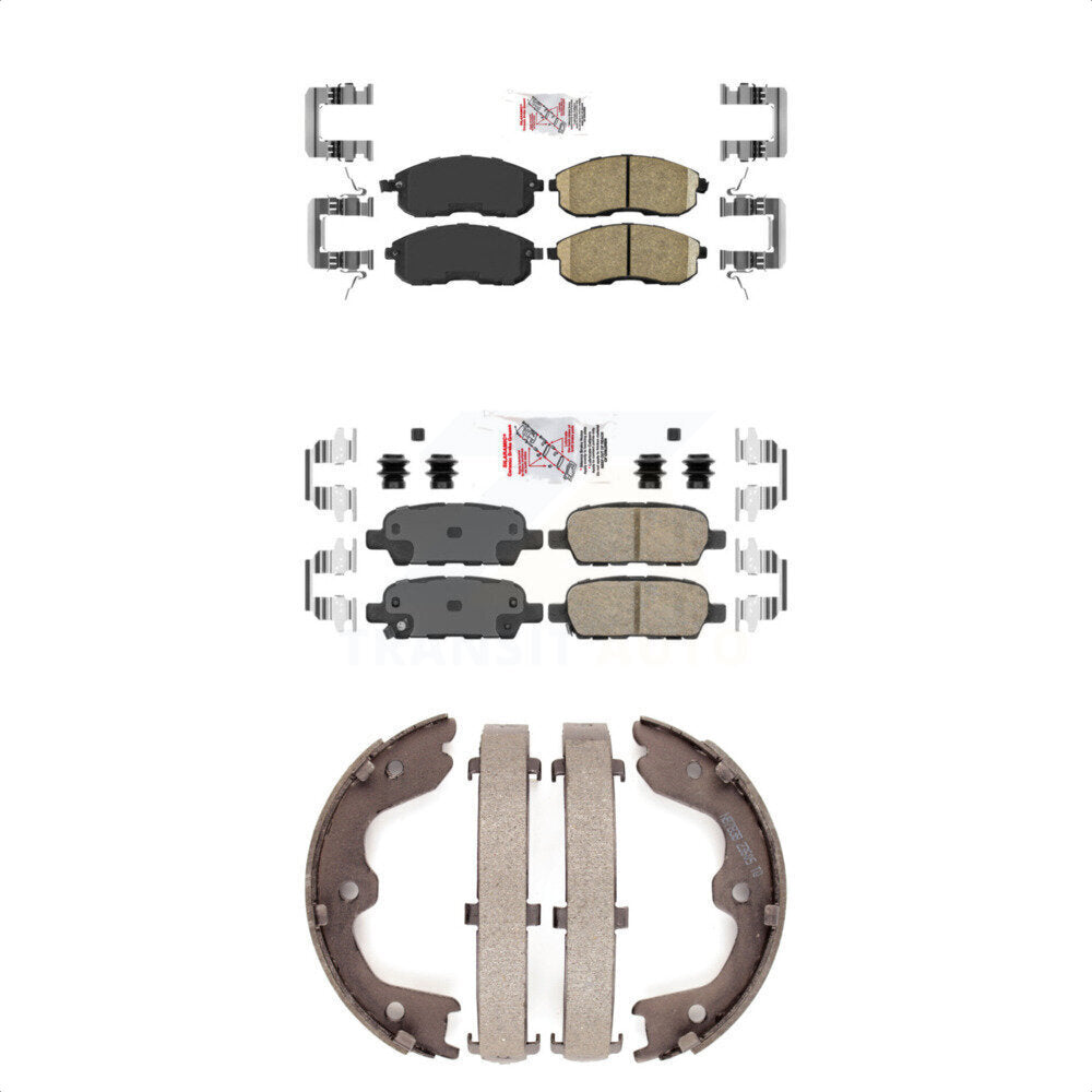 Transit Auto KNN-100313 Disc Brake Pad for 2007-2009 Nissan Altima - Front and Rear