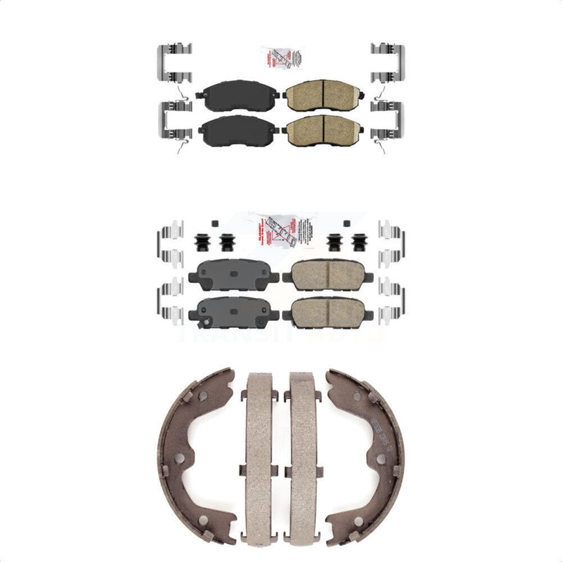Transit Auto KNN-100313 Disc Brake Pad for 2007-2009 Nissan Altima - Front and Rear