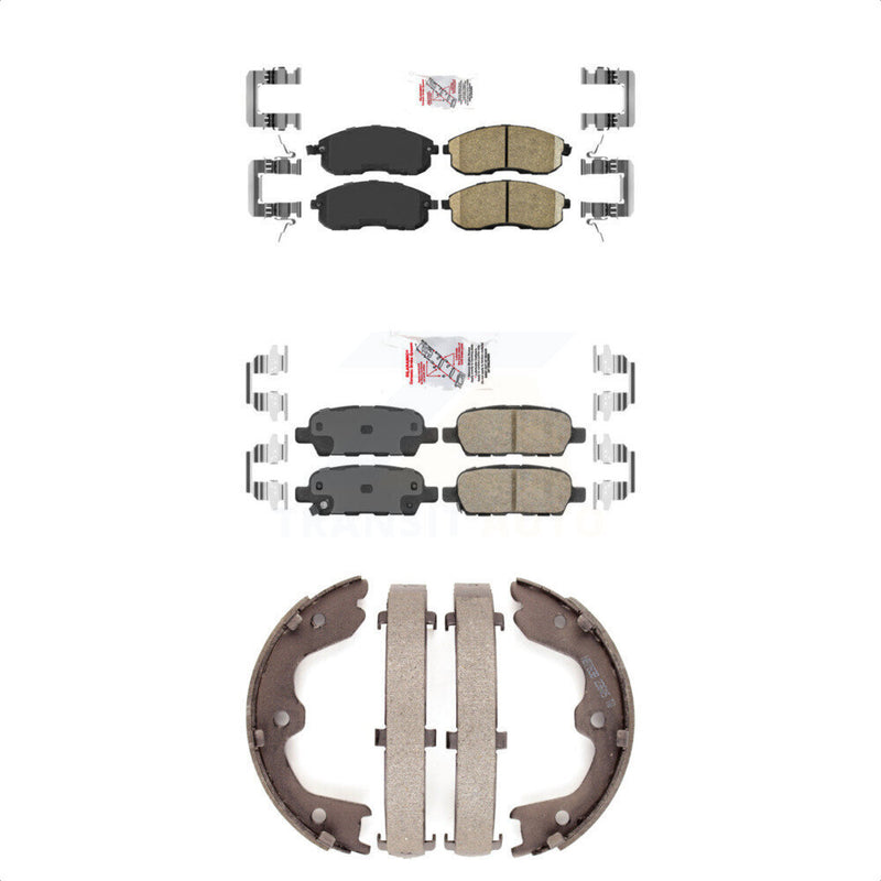Transit Auto KNN-100315 Disc Brake Pad for 2007-2009 Nissan Altima - Front and Rear