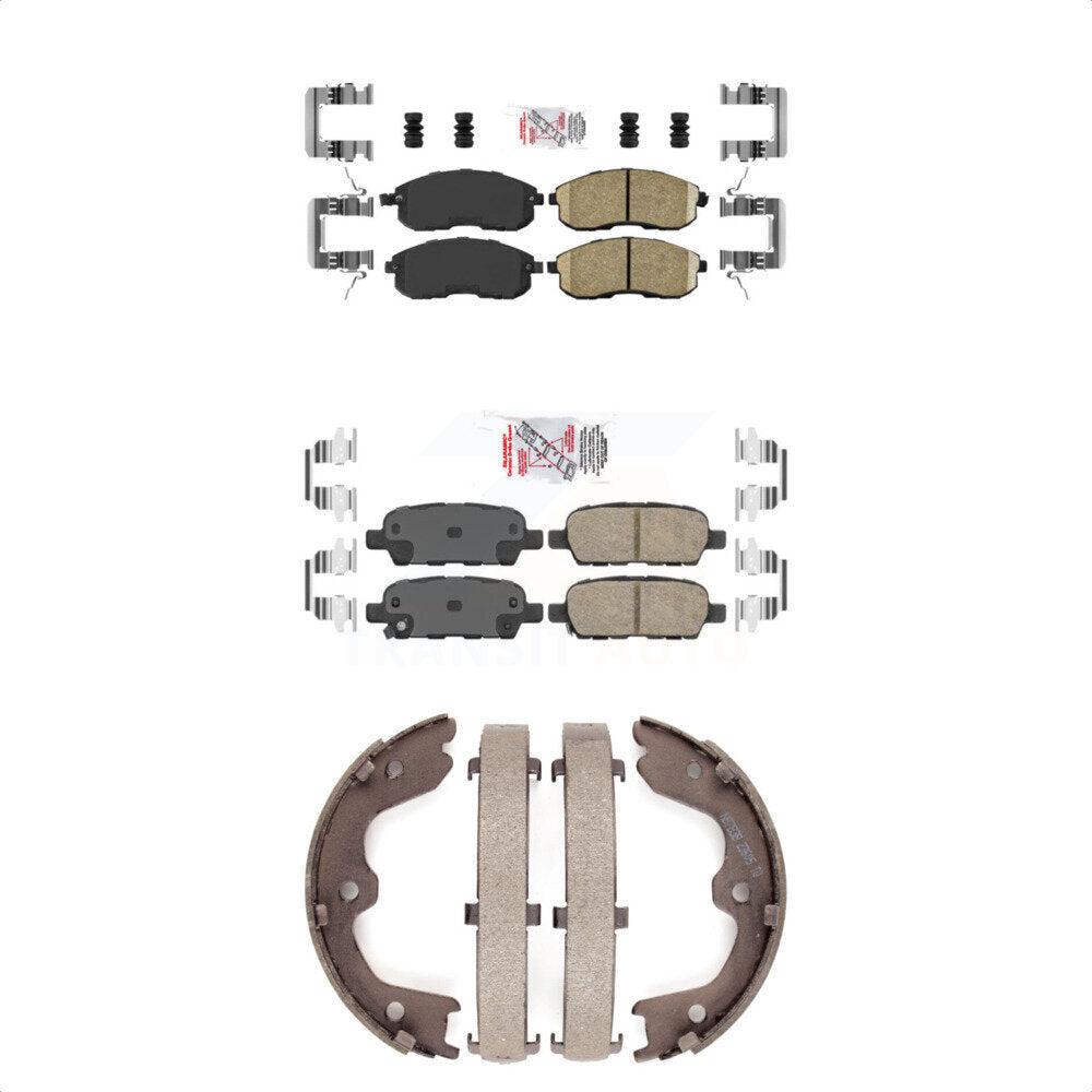 Transit Auto KNN-100316 Disc Brake Pad for 2007-2009 Nissan Altima - Front and Rear
