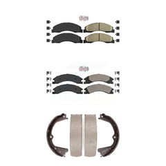 Transit Auto KNN-100320 Disc Brake Pad for 2008-2023 Ford E-350 Super Duty, Ford E-450 Super Duty and More - Front and Rear