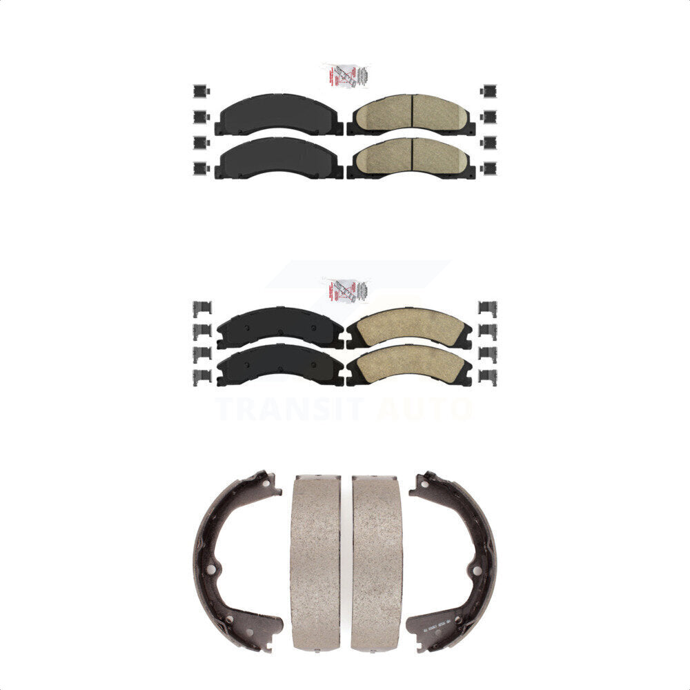 Transit Auto KNN-100326 Disc Brake Pad for 2008-2023 Ford E-450 Super Duty - Front and Rear