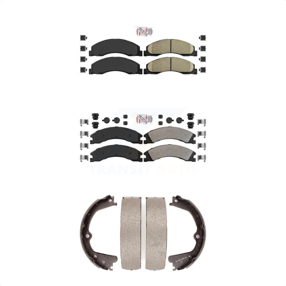 Transit Auto KNN-100329 Disc Brake Pad for 2008-2023 Ford E-450 Super Duty - Front and Rear