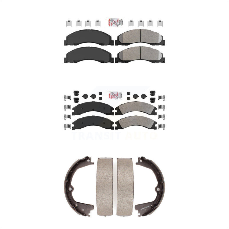 Transit Auto KNN-100331 Disc Brake Pad for 2008-2023 Ford E-450 Super Duty - Front and Rear