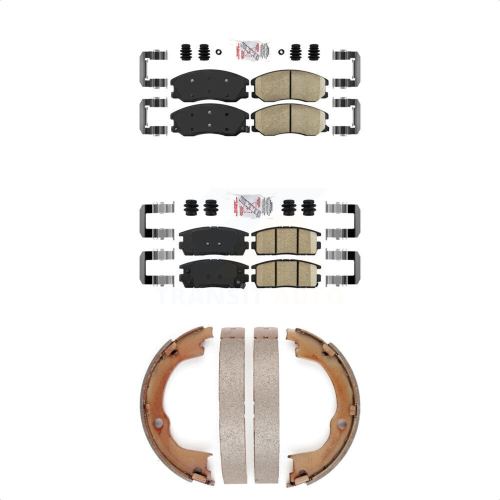 Transit Auto KNN-100333 Disc Brake Pad for 2007-2015 Chevrolet Captiva Sport, Saturn Vue and More - Front and Rear
