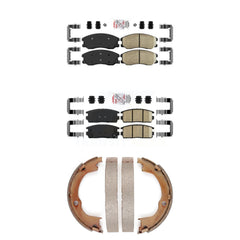 Transit Auto KNN-100333 Disc Brake Pad for 2007-2015 Chevrolet Captiva Sport, Saturn Vue and More - Front and Rear