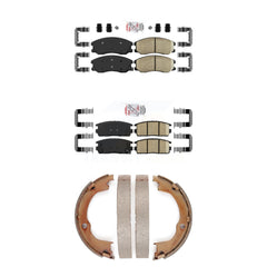 Transit Auto KNN-100335 Disc Brake Pad for 2007-2015 Chevrolet Captiva Sport, Saturn Vue and More - Front and Rear