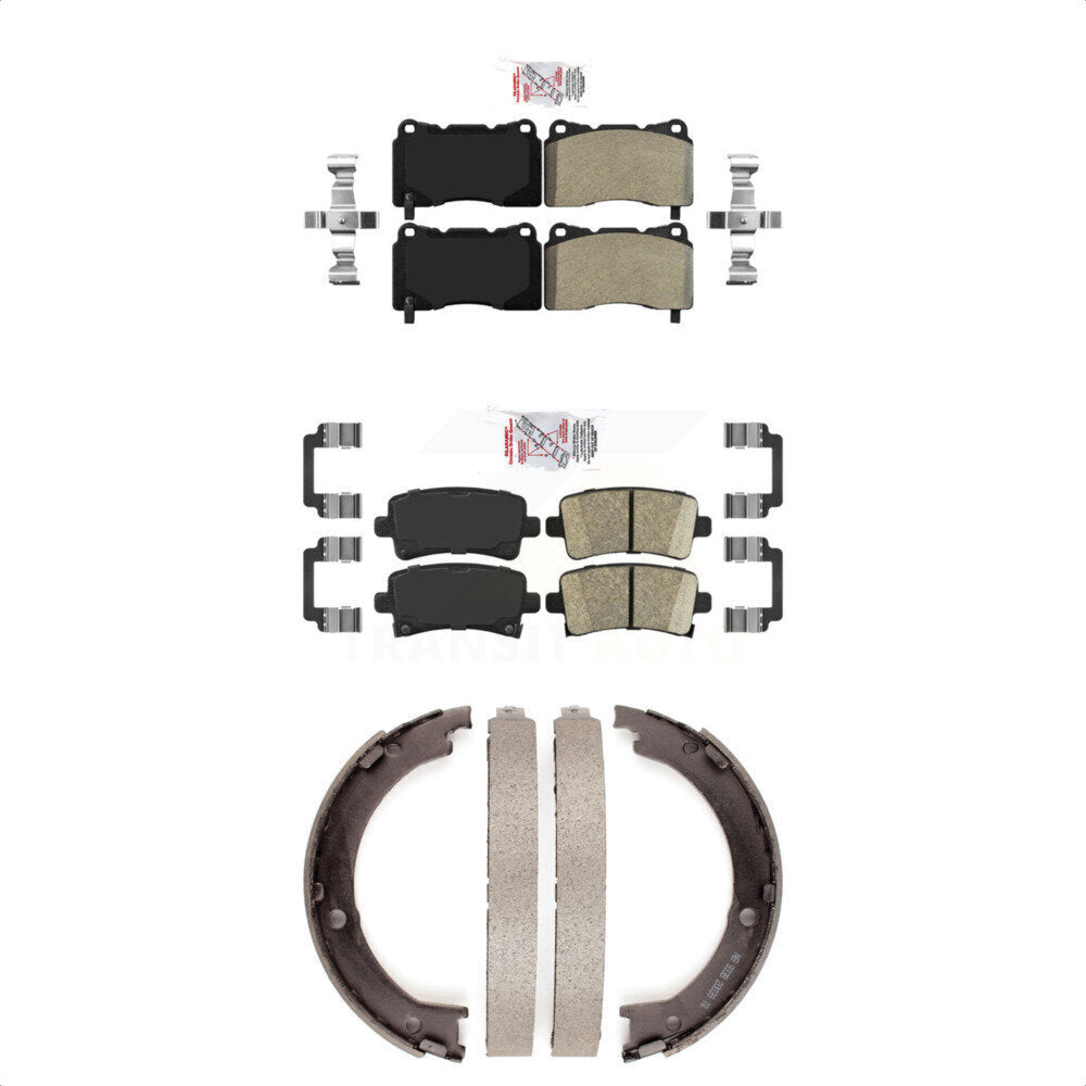 Transit Auto KNN-100340 Disc Brake Pad for 2014-2019 Cadillac XTS - Front and Rear