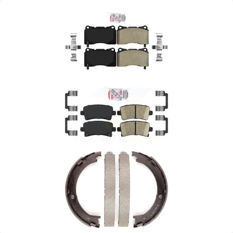 Transit Auto KNN-100340 Disc Brake Pad for 2014-2019 Cadillac XTS - Front and Rear