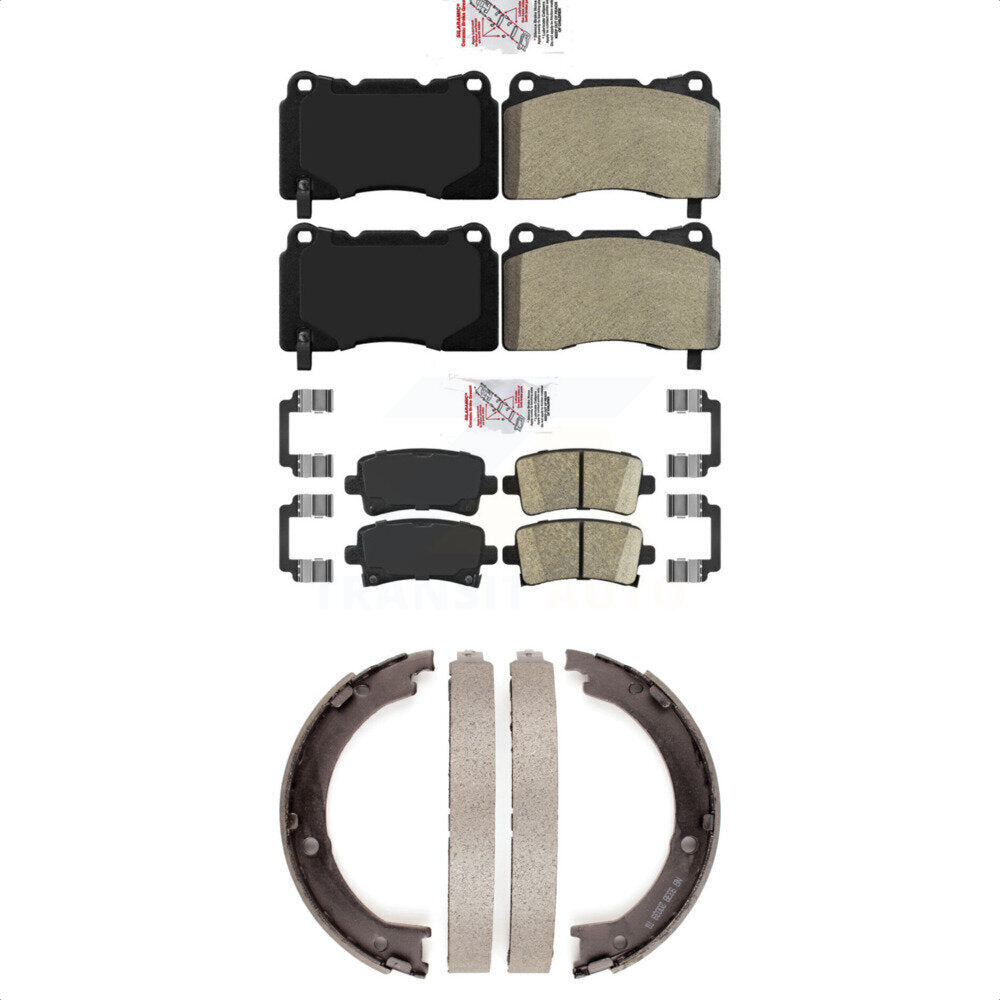 Transit Auto KNN-100341 Disc Brake Pad for 2014-2019 Cadillac XTS - Front and Rear