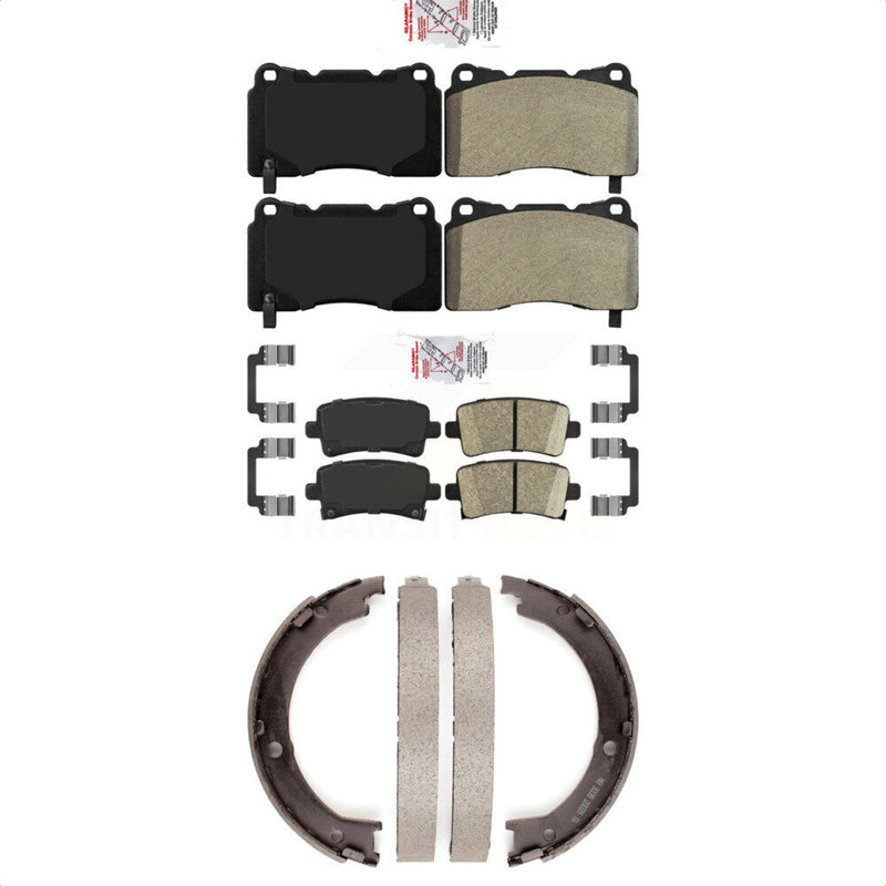 Transit Auto KNN-100341 Disc Brake Pad for 2014-2019 Cadillac XTS - Front and Rear