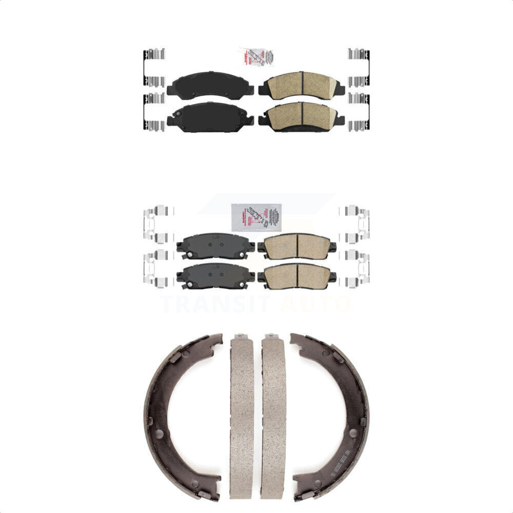 Transit Auto KNN-100343 Disc Brake Pad for 2014-2016 Cadillac XTS - Front and Rear