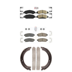 Transit Auto KNN-100346 Disc Brake Pad for 2014-2016 Cadillac XTS - Front and Rear