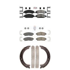 Transit Auto KNN-100347 Disc Brake Pad for 2014-2016 Cadillac XTS - Front and Rear