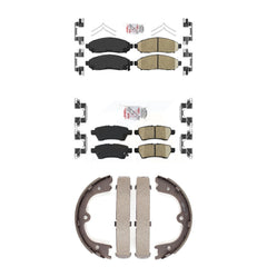 Transit Auto KNN-100348 Disc Brake Pad for 2005-2012 Nissan Pathfinder, Nissan Xterra - Front and Rear