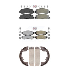 Transit Auto KNN-100353 Disc Brake Pad for 2005-2007 Ford F-350 Super Duty - Front and Rear