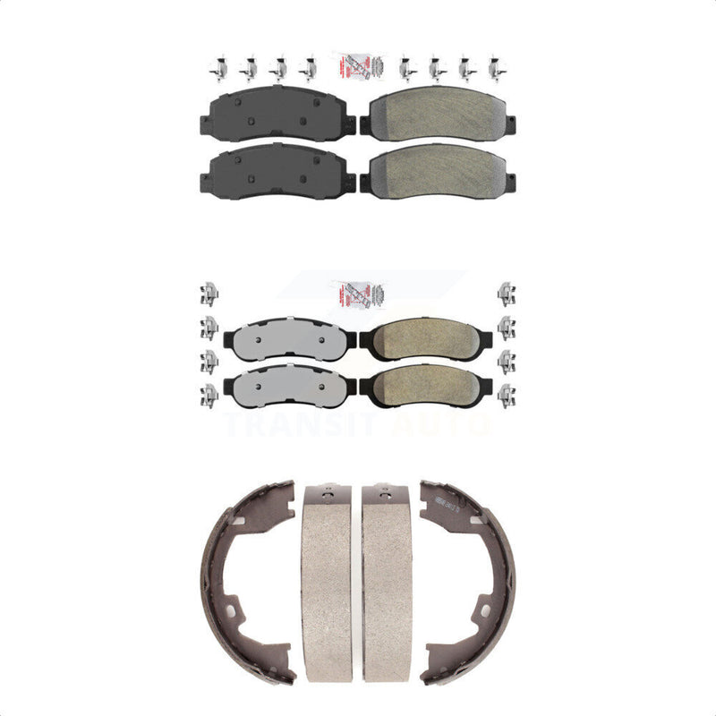 Transit Auto KNN-100353 Disc Brake Pad for 2005-2007 Ford F-350 Super Duty - Front and Rear