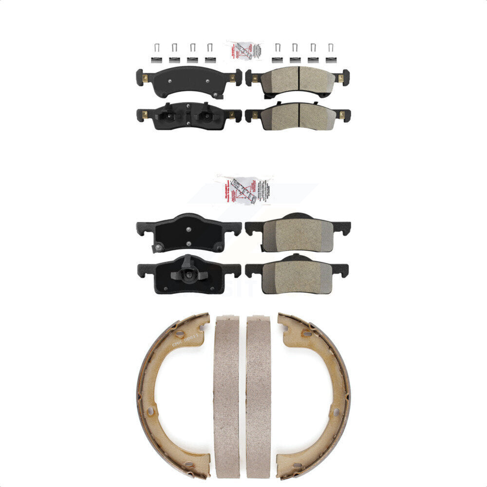 Transit Auto KNN-100359 Disc Brake Pad for 2003-2006 Ford Expedition, Lincoln Navigator - Front and Rear