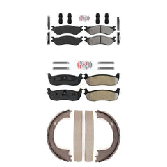 Transit Auto KNN-100361 Disc Brake Pad for 1997-2004 Ford F-150 Heritage, Ford Expedition and More - Front and Rear