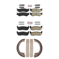 Transit Auto KNN-100362 Disc Brake Pad for 1997-2004 Ford F-150 Heritage, Ford Expedition and More - Front and Rear