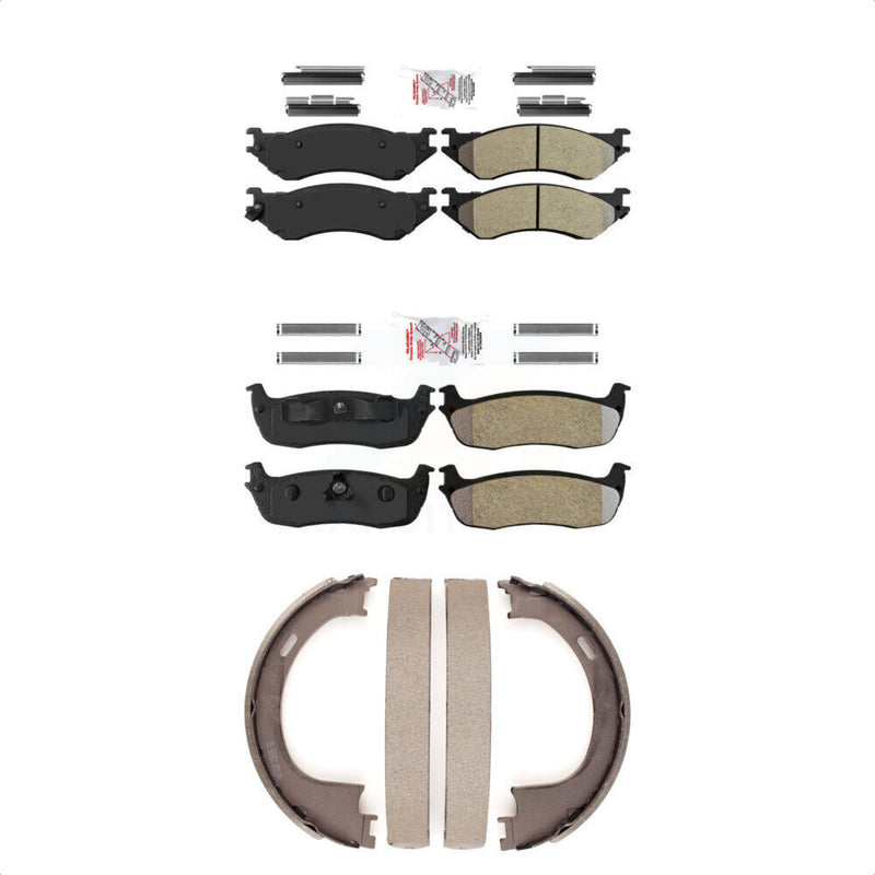 Transit Auto KNN-100362 Disc Brake Pad for 1997-2004 Ford F-150 Heritage, Ford Expedition and More - Front and Rear