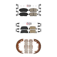 Transit Auto KNN-100363 Disc Brake Pad for 2002-2006 Toyota Camry, Lexus ES330, Lexus ES300 - Front and Rear