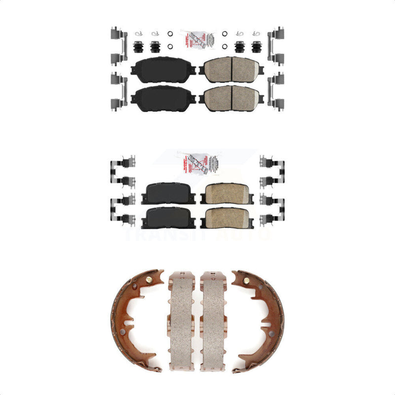 Transit Auto KNN-100364 Disc Brake Pad for 2002-2006 Toyota Camry, Lexus ES330, Lexus ES300 - Front and Rear