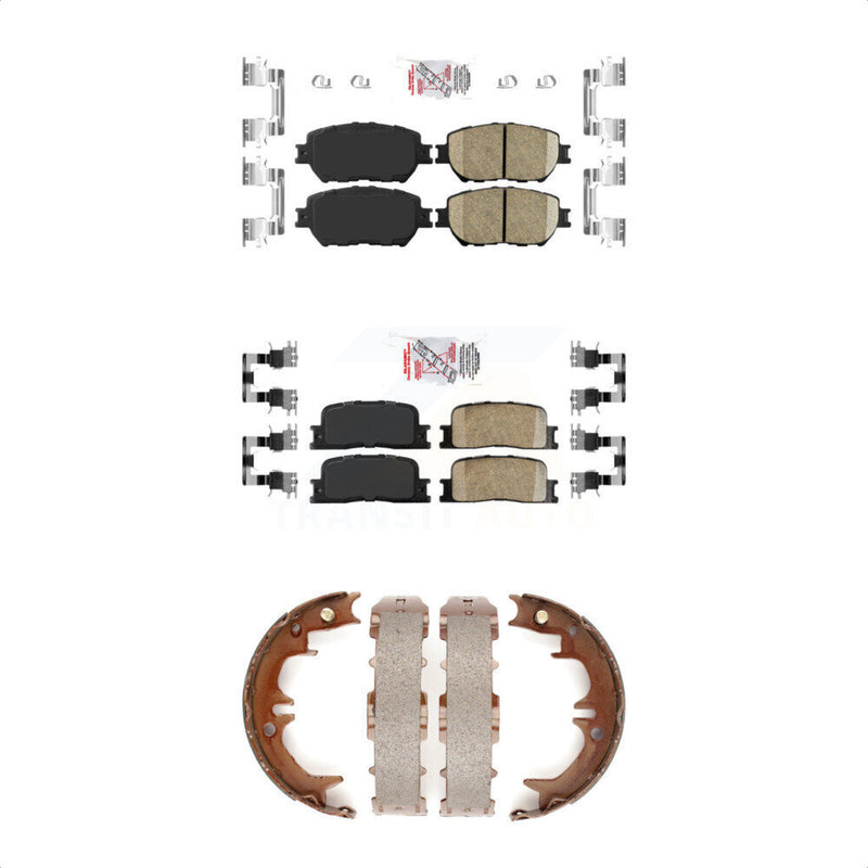 Transit Auto KNN-100365 Disc Brake Pad for 2002-2006 Toyota Camry - Front and Rear