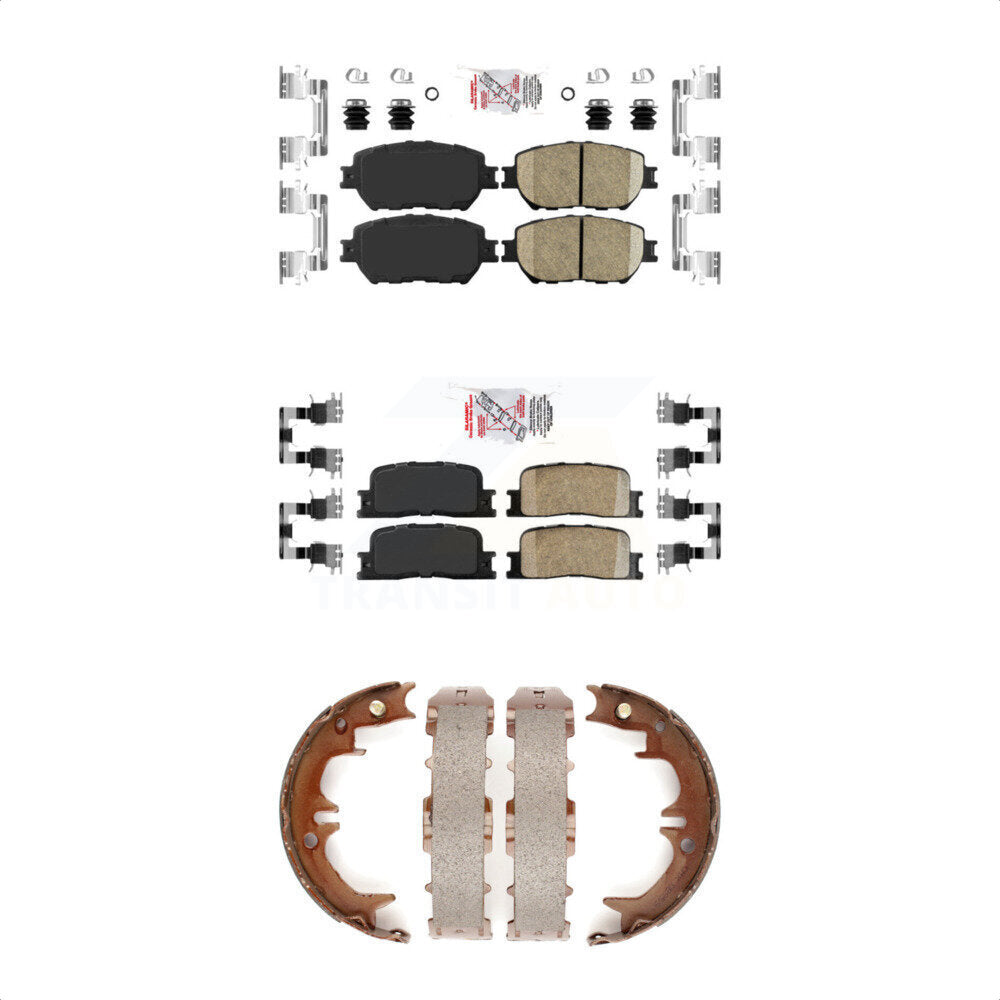 Transit Auto KNN-100366 Disc Brake Pad for 2002-2006 Toyota Camry - Front and Rear