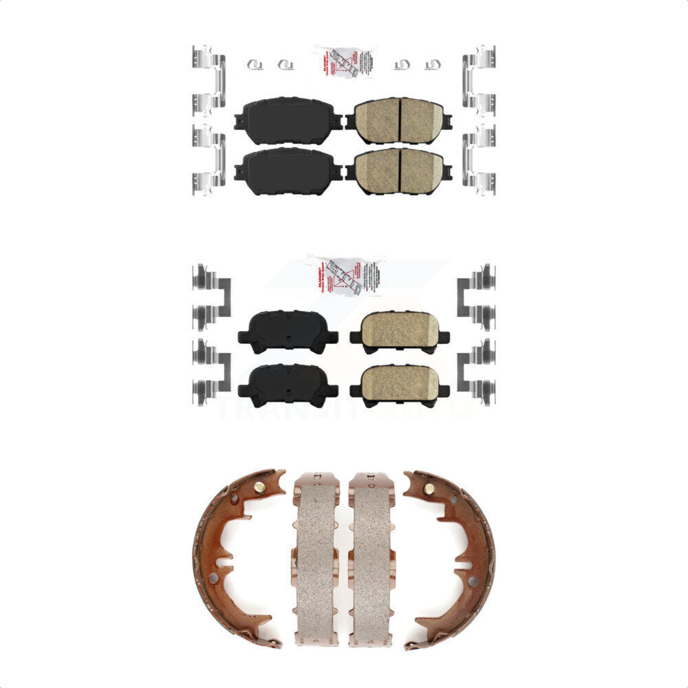 Transit Auto KNN-100367 Disc Brake Pad for 2002-2006 Toyota Camry - Front and Rear