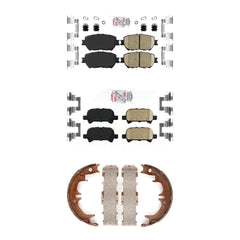Transit Auto KNN-100368 Disc Brake Pad for 2002-2006 Toyota Camry - Front and Rear