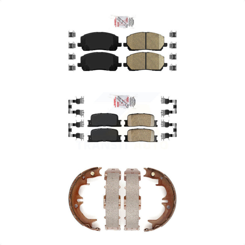 Transit Auto KNN-100371 Disc Brake Pad for 2001-2003 Toyota Highlander - Front and Rear