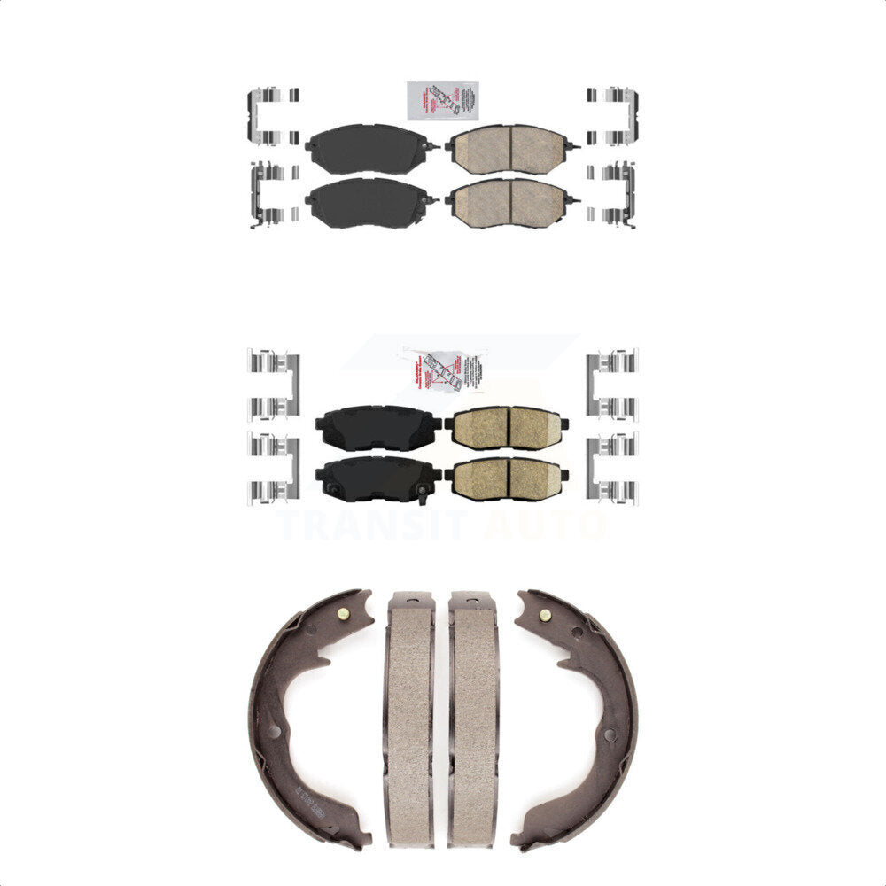 Transit Auto KNN-100373 Disc Brake Pad for 2010-2012 Subaru Legacy, Subaru Outback - Front and Rear