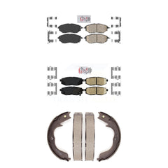 Transit Auto KNN-100373 Disc Brake Pad for 2010-2012 Subaru Legacy, Subaru Outback - Front and Rear