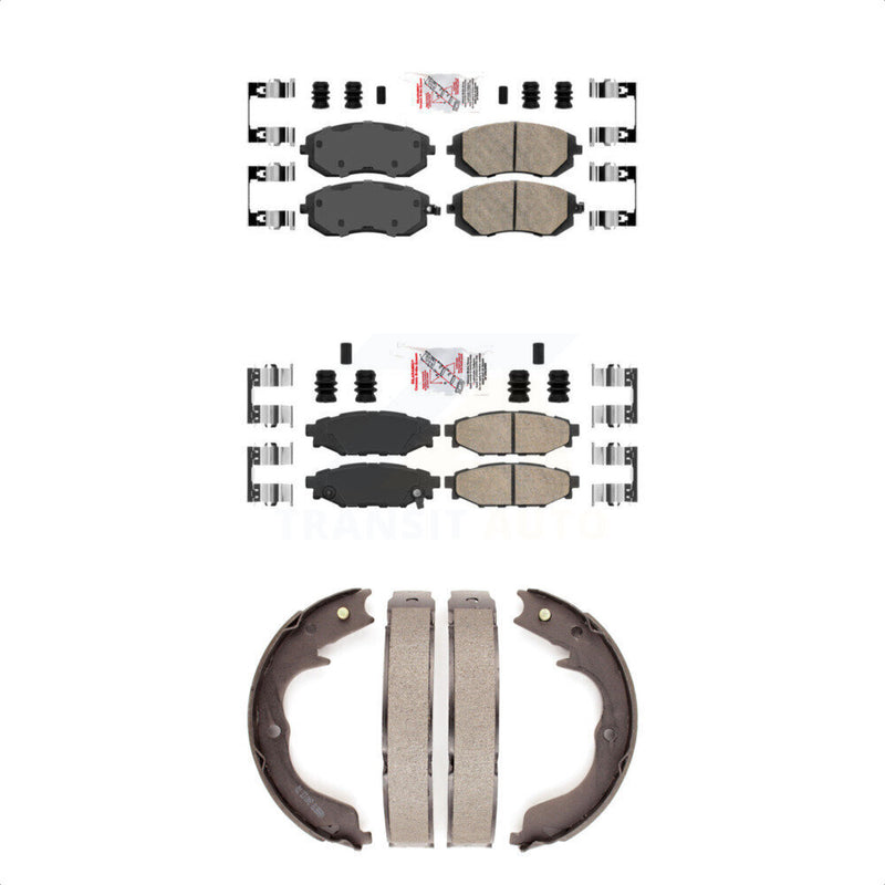 Transit Auto KNN-100374 Disc Brake Pad for 2008-2012 Subaru Legacy, Subaru Forester and More - Front and Rear