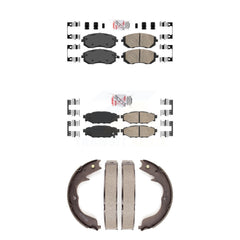 Transit Auto KNN-100376 Disc Brake Pad for 2008-2012 Subaru Legacy, Subaru Forester and More - Front and Rear