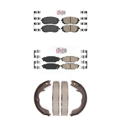 Transit Auto KNN-100377 Disc Brake Pad for 2008-2012 Subaru Legacy, Subaru Forester and More - Front and Rear
