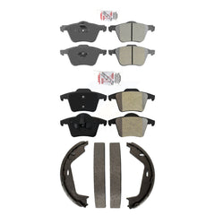 Transit Auto KNN-100379 Disc Brake Pad for 2003-2007 Volvo XC90 - Front and Rear